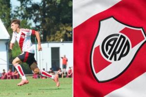 意媒：國米有意河床16歲中場斯卡拉托，想簽下他為國米U23踢球