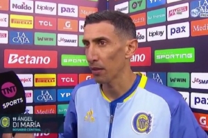 回歸阿超首秀被踩傷退！迪馬利亞：我沒有大礙，這就是阿根廷足球