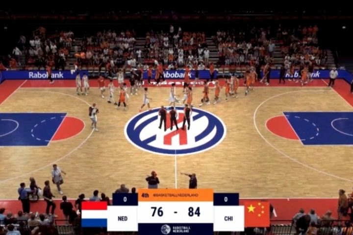 熱身賽-中國男籃擊敗荷蘭 余嘉豪兩雙&王俊杰13分&胡明軒13分